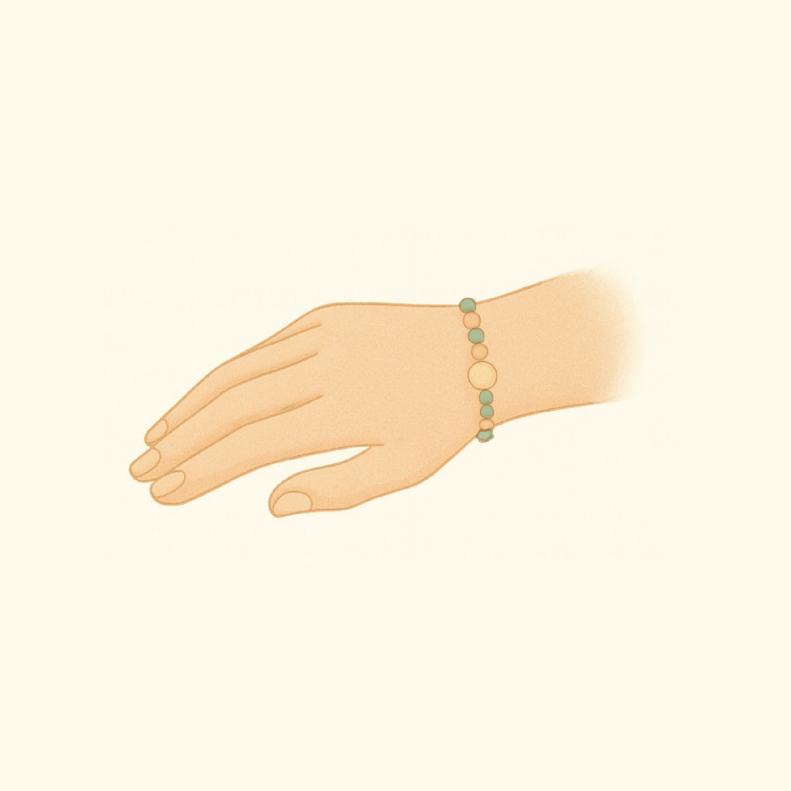 Coffret cadeau contenant un bracelet raffiné en pierres naturelles pour maman.